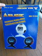 TELEVISORE PORTATILE VINTAGE MAJESTIC TV2010