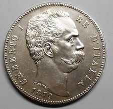 5 Lire 1879   conservazione