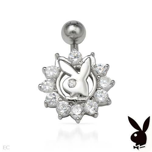 Anello corpo playboy - playboy, con