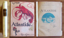 YAMBO - ATLANTIDE Viaggi XX° Secolo -Ed Scotti, III ed. 1912 - ill YAMBO - RARO*