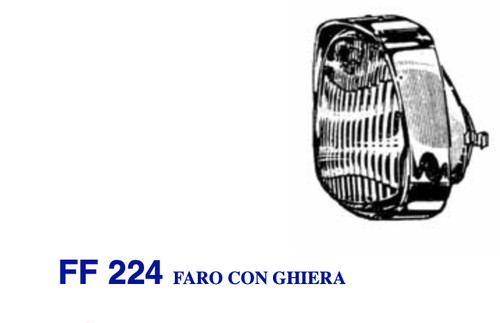Gruppo ottico faro fanale - ottico,