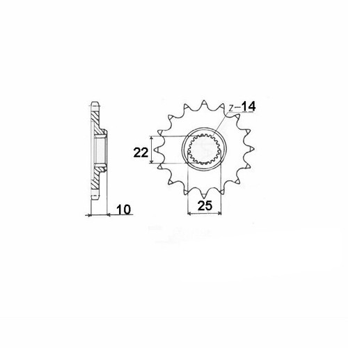 Kit catena chain - kit, ek-chain