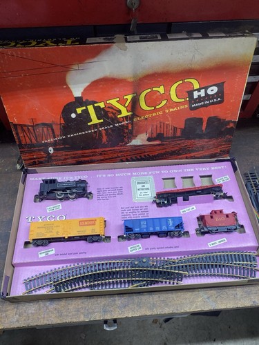 Set trenino elettrico vintage - set,