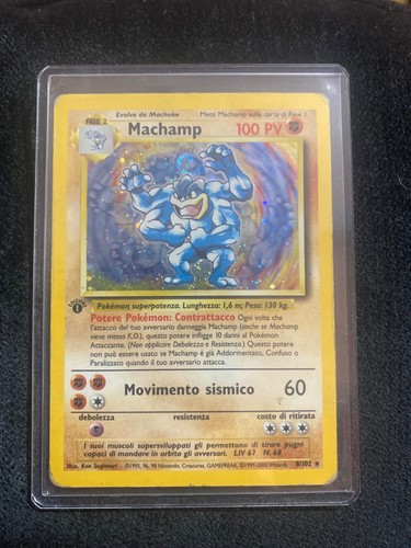 Carta pokemon machamp holo - pokemon,,