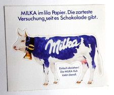 Adesivo Pubblicità Milka