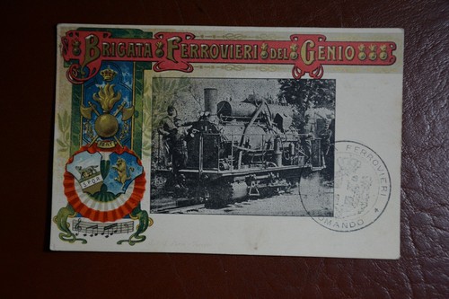 Cartolina militare brigata - cartolina,