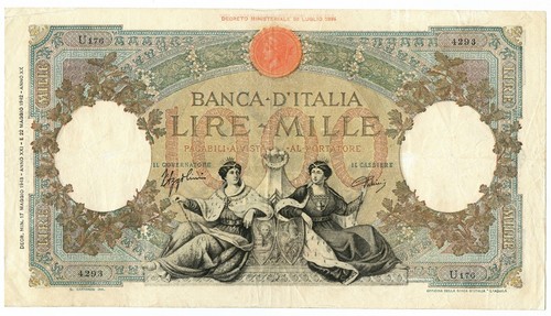 1000 lire capranesi - 1000,