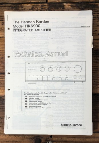Harmon kardon hk6900 6900 - hk6900, hk