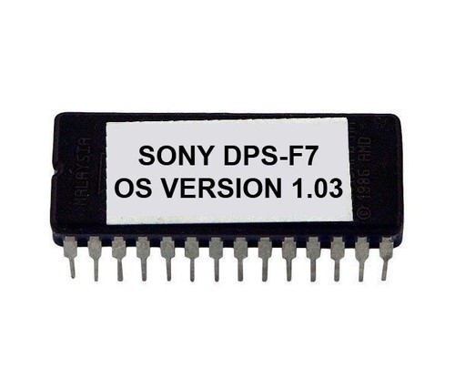 Sony dps version 1 - dps-f7, 1.03