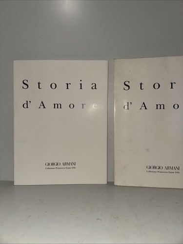 Giorgio armani storia amore - armani, d'amore