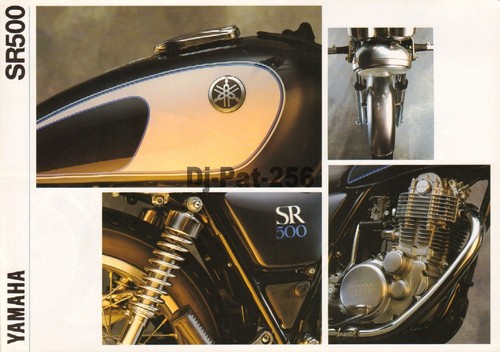 Brochure yamaha 500 1992 - brochure, :