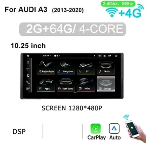 Autoradio audi 2012 2019 - a3, 2012/2019