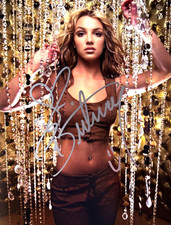 BRITNEY SPEARS Hand Signed