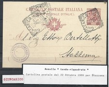 1906 10c intero - 10c, postale