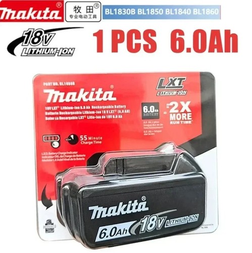 Makita 18v original - original, 6,0ah