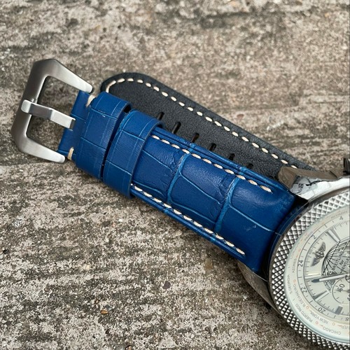 Originale blu pelle orologio - blu,