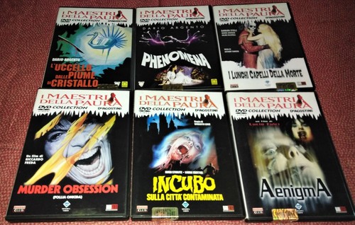 Dvd maestri della paura - i,