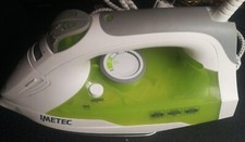 IMETEC ORIGINALE L6501 - FERRO DA STIRO A VAPORE - 2000 W - BIANCO / VERDE
