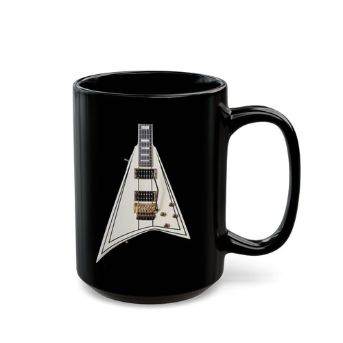 Tazza nera famous guitars - tazza,