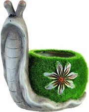 Portavaso lumaca flock cm - , in