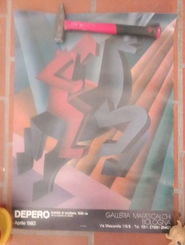 Manifesto mostra depero - mostra,