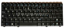Tastiera nera italiana per