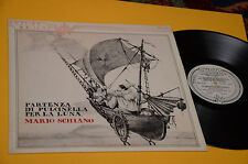 MARIO SCHIANO LP PARTENZA PULCINELLA SULLA LUNA 1°ST ORIG PROMO 1975 MINT JAZZ