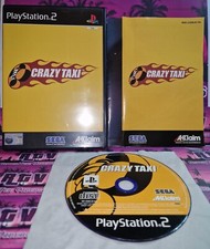 ?? CRAZY TAXI 1A STAMPA SEGA SONY PS2 PAL ITA ?? CIB 100% RARO SLES-50215