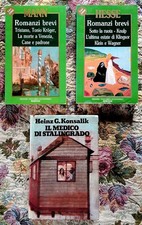 Lotto 3 libri IN OFFERTA LETTERATURA TEDESCA Il medico di Stalingrado Hesse Mann