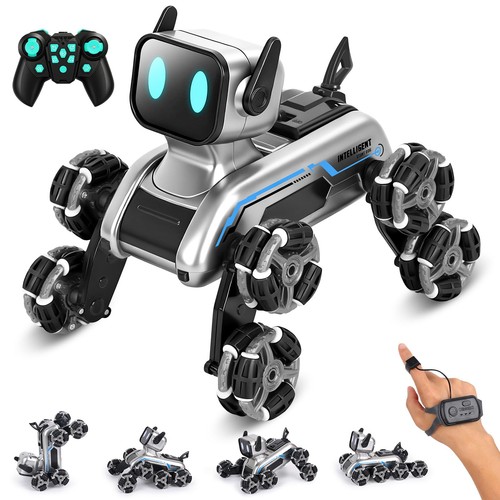 Interactive robot dog stunt - interactive,