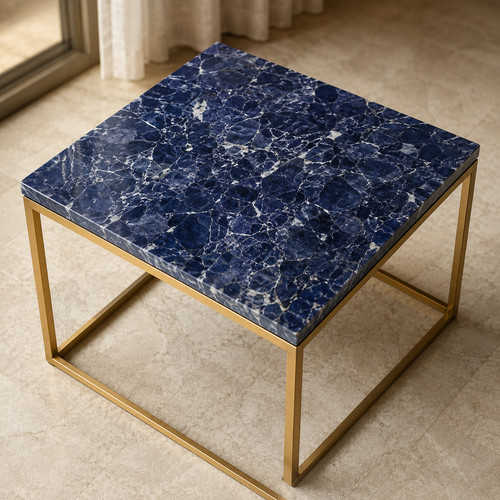 Tavolino angolare sodalite - tavolino,