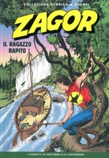 Fumetto ZAGOR COLLEZIONE STORICA A COLORI LA REPUBBLICA numero 183