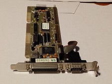 controller ISA umc PER vecchi pc HARD DISK E FLOPPY + PORTA GIOCHI E SERIALE COM