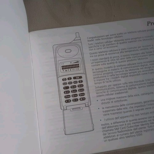 Manuale uso libretto motorola - manuale,
