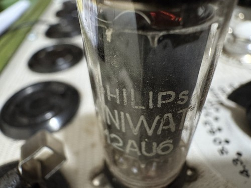 12au6 hbc91 valvola philips - 12au6, =