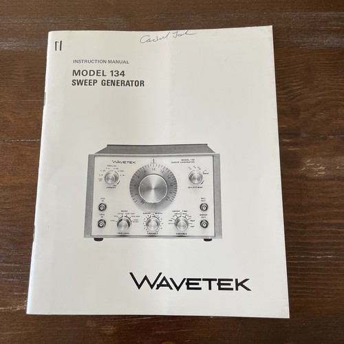 Wavetek modello 134 generatore - 134,