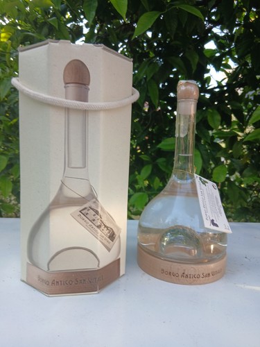 Bottiglia grappa borgo - bottiglia,