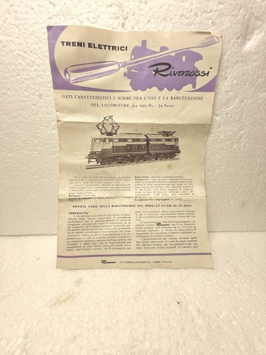 Trenini elettrici epoca - trenini,