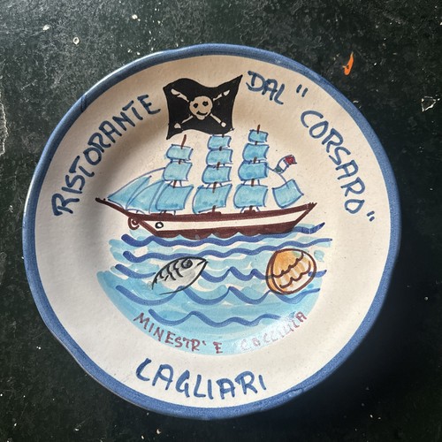 Piatto buon ricordo corsaro - piatto,