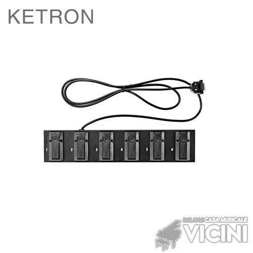 Ketron pedaliera 6 - ketron, fs