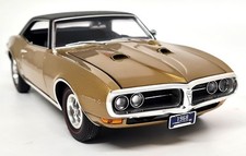 Modellino auto Acme Danbury 1/18 Pontiac Firebird 400 Coupé 1968 scala pressofusa oro
