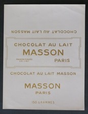 Etichetta CIOCCOLATO latte