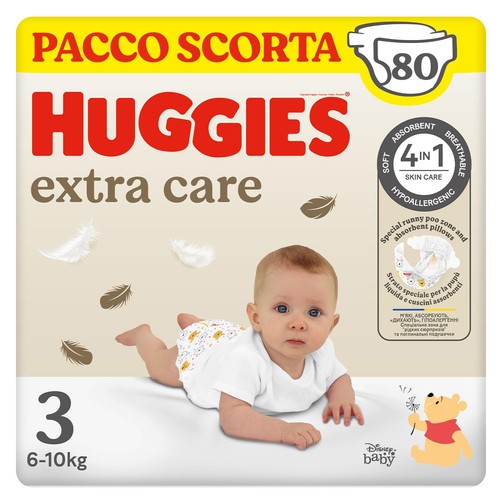 Huggies extra care pannolini - huggies,