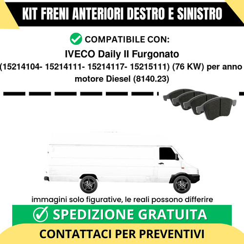 Pastiglie freno anteriori per - freno,