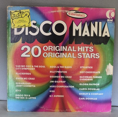 Disco mania various k tel - disco,