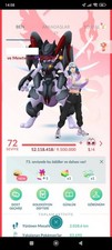 Pokémon Go livello 72 lvl -