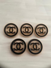 Set 5 bottoni Chanel in