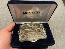 Fibbia cintura trofeo Montana