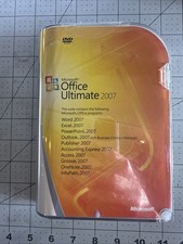 Microsoft Office Ultimate 2007 (PC versione completa) aperto