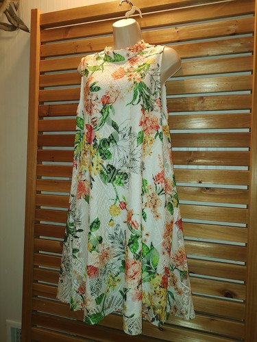 Abito svasato art beauty pizzo - svasato,